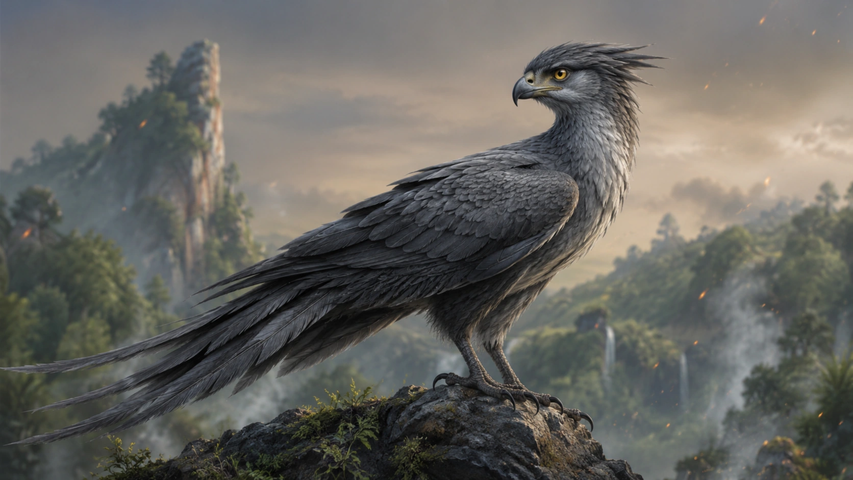 Ash raptor — an evolved wildlands creature